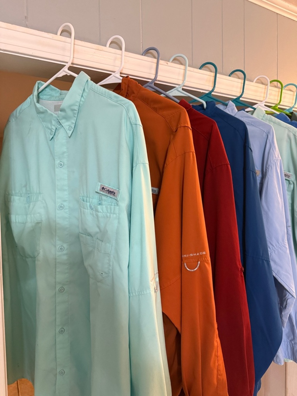 Columbia Magellan Misc Brand Lot (11 x XXL) Men's Button-Down Shirts